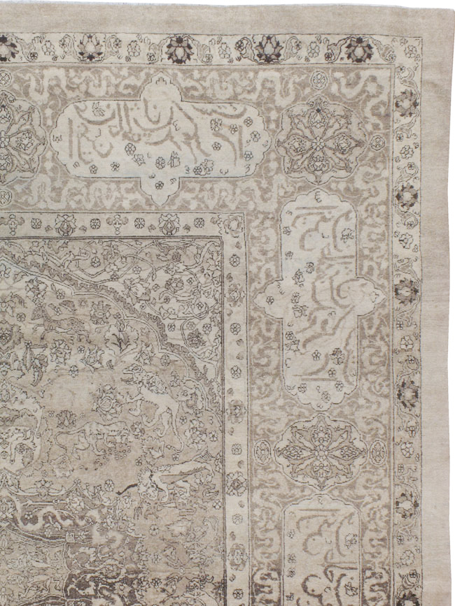 Vinitage Indian Amritsar Carpet, No.22272 - Staging