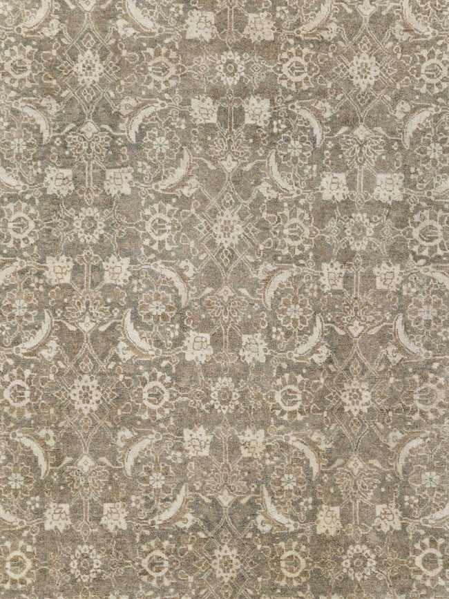 Antique Persian Tabriz Carpet, No.22274 - Staging
