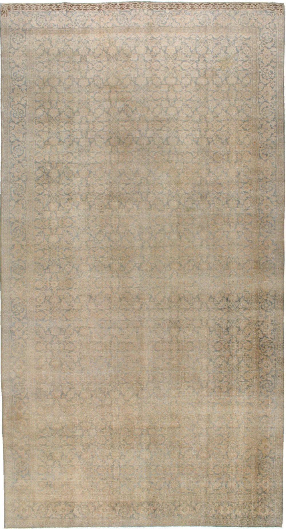 Antique Persian Tabriz Carpet, No.22281 - Staging