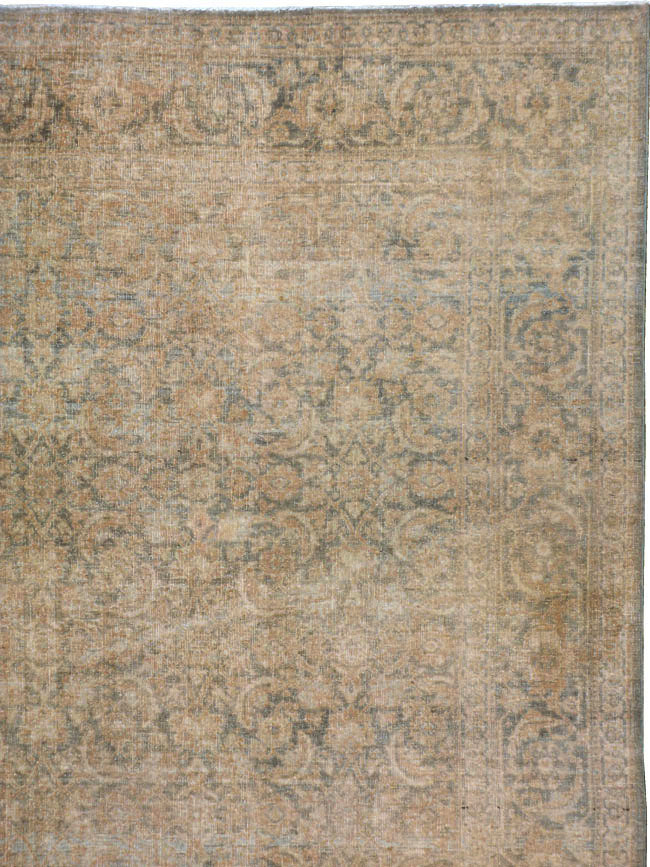 Antique Persian Tabriz Carpet, No.22281 - Staging