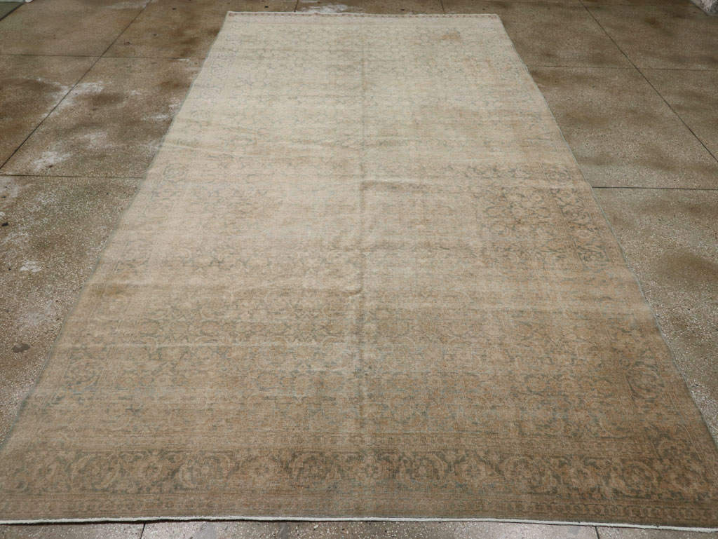 Antique Persian Tabriz Carpet, No.22281 - Staging