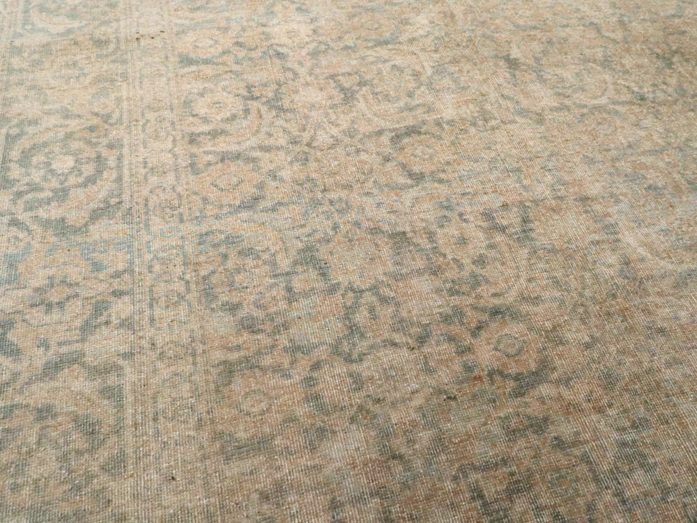 Antique Persian Tabriz Carpet, No.22281 - Staging