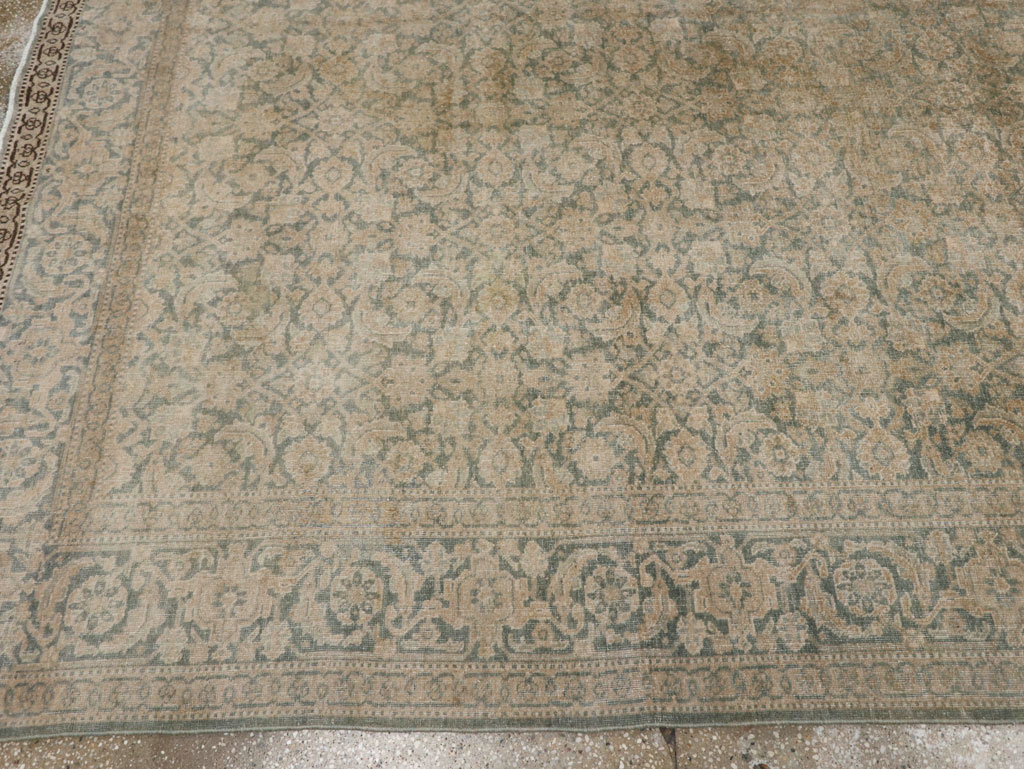 Antique Persian Tabriz Carpet, No.22281 - Staging