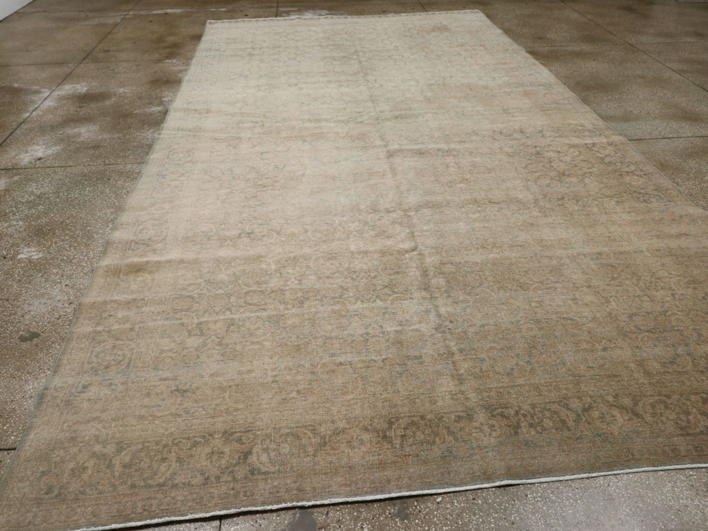 Antique Persian Tabriz Carpet, No.22281 - Staging