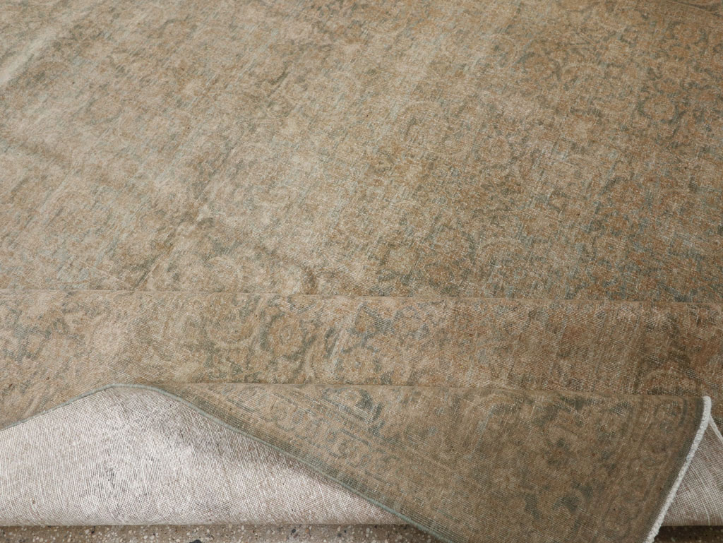 Antique Persian Tabriz Carpet, No.22281 - Staging