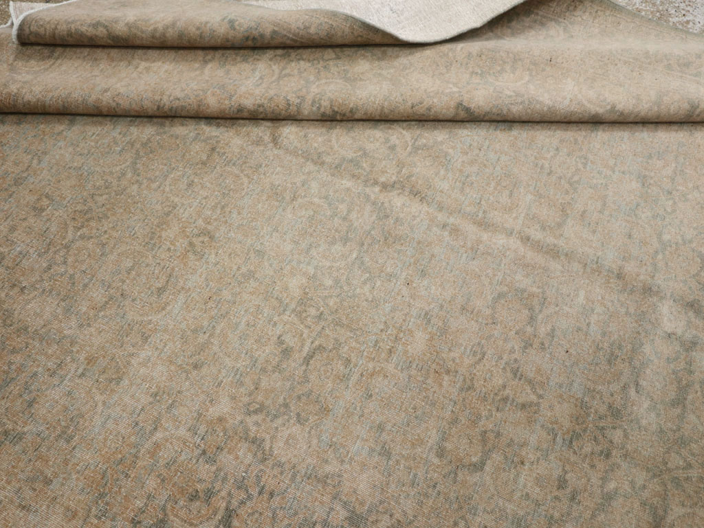 Antique Persian Tabriz Carpet, No.22281 - Staging