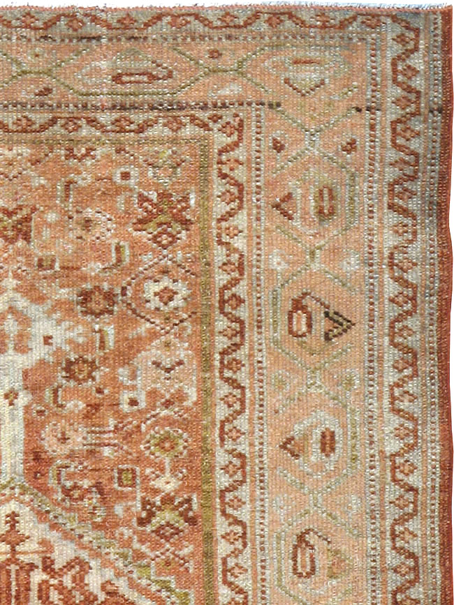 Vintage Persian Malayer Rug, No.22285 - Staging