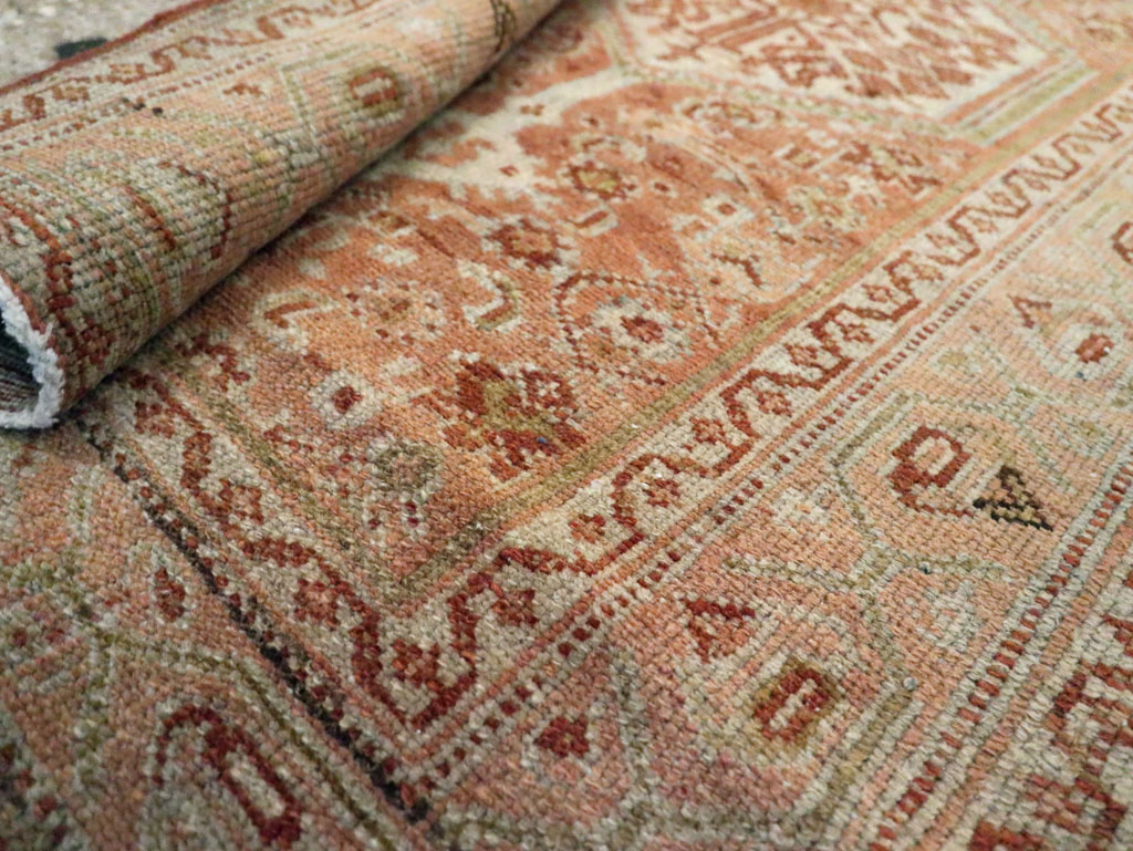 Vintage Persian Malayer Rug, No.22285 - Staging