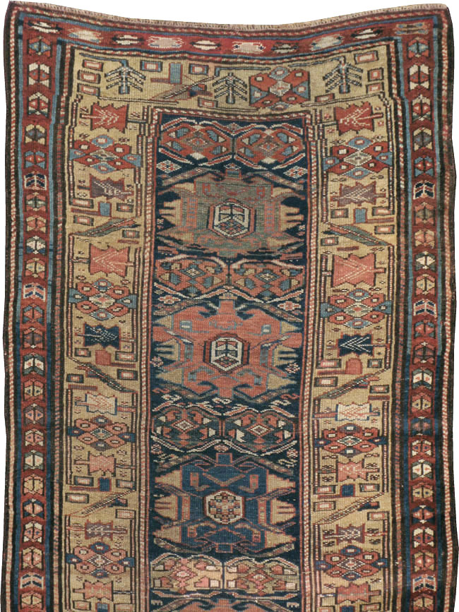 Antique Persian Kurdish Runner, No.22295 - Staging