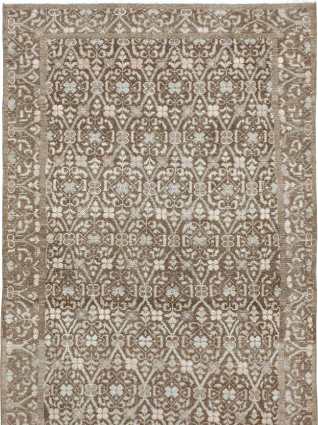 Vintage Persian Malayer Rug, No.22312 - Staging