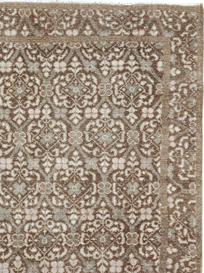 Vintage Persian Malayer Rug, No.22312 - Staging