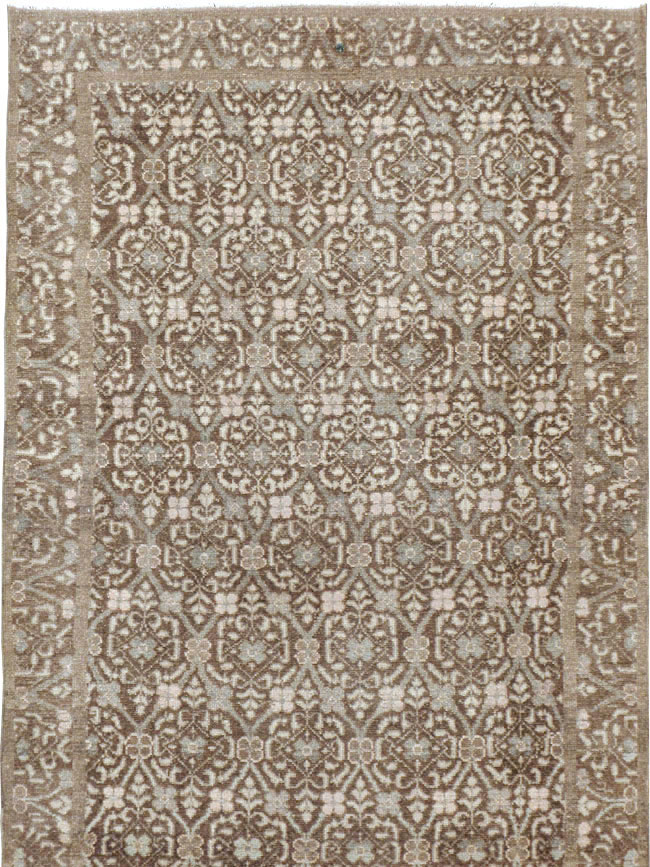 Vintage Persian Malayer Rug, No.22312 - Staging