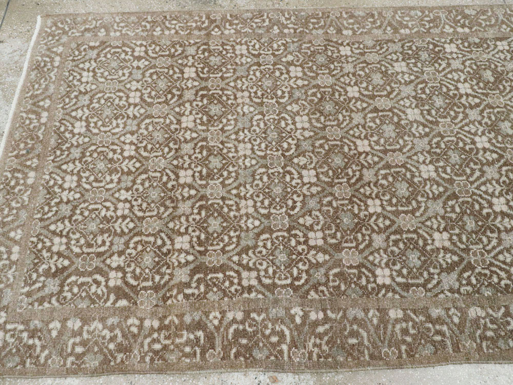 Vintage Persian Malayer Rug, No.22312 - Staging