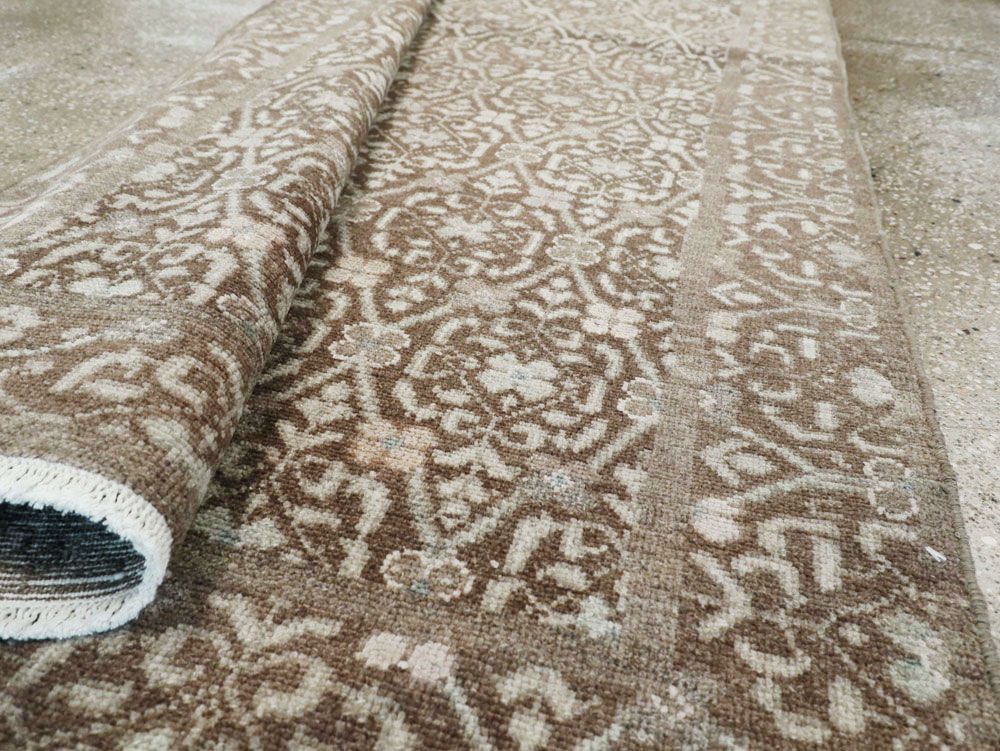 Vintage Persian Malayer Rug, No.22312 - Staging