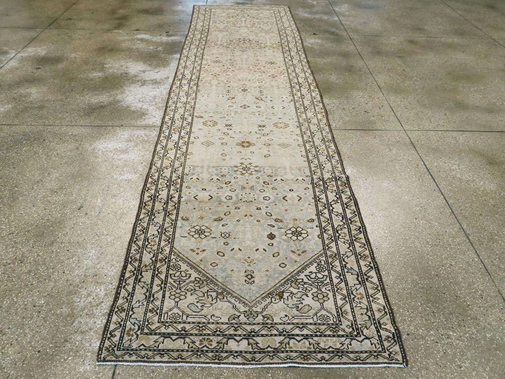 Vintage Persian Malayer Runner, No.22318 - Staging
