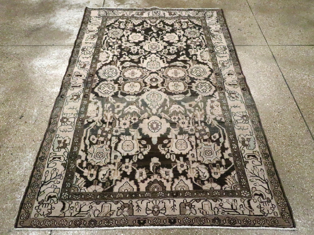 Vintage Persian Malayer Rug, No.22320 - Staging