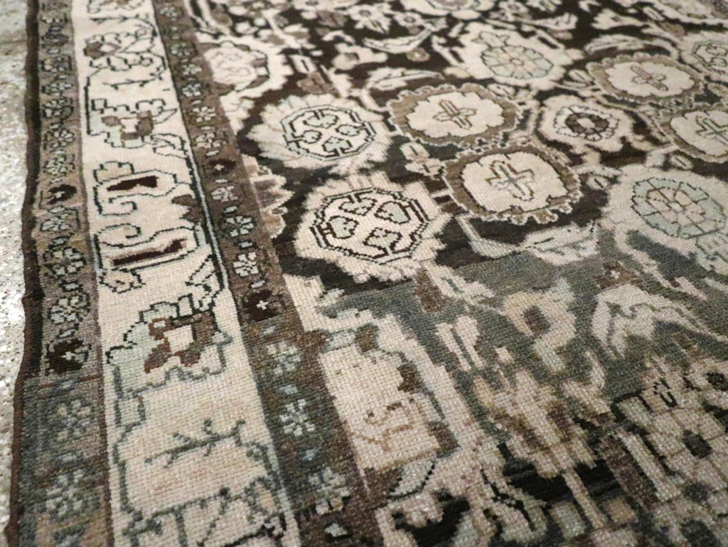 Vintage Persian Malayer Rug, No.22320 - Staging