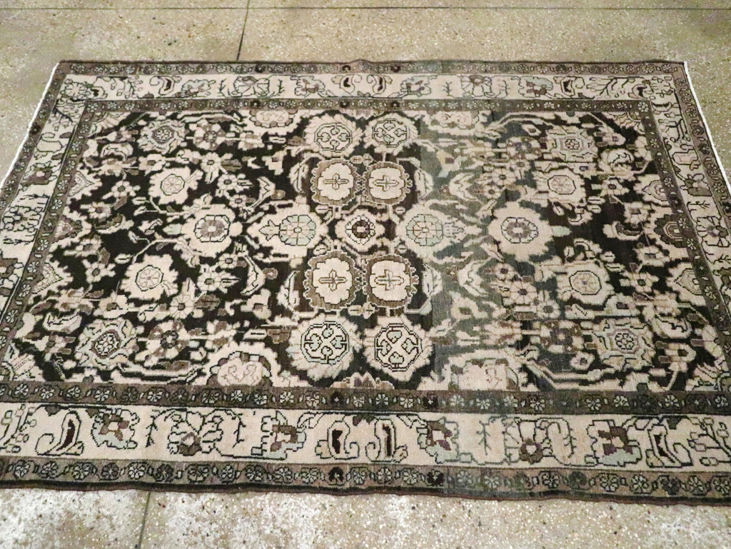 Vintage Persian Malayer Rug, No.22320 - Staging