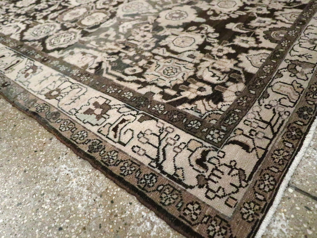 Vintage Persian Malayer Rug, No.22320 - Staging