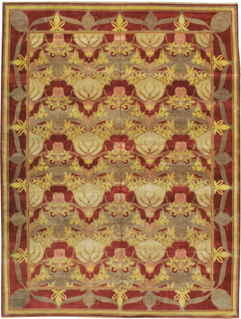Modern Indian Donegal Room Size Rug, No.22329 - Staging