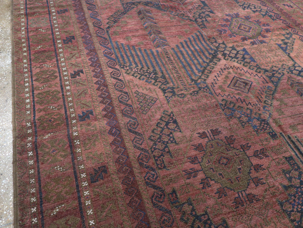 Antique Persian Baluch Carpet, No.22330 - Staging