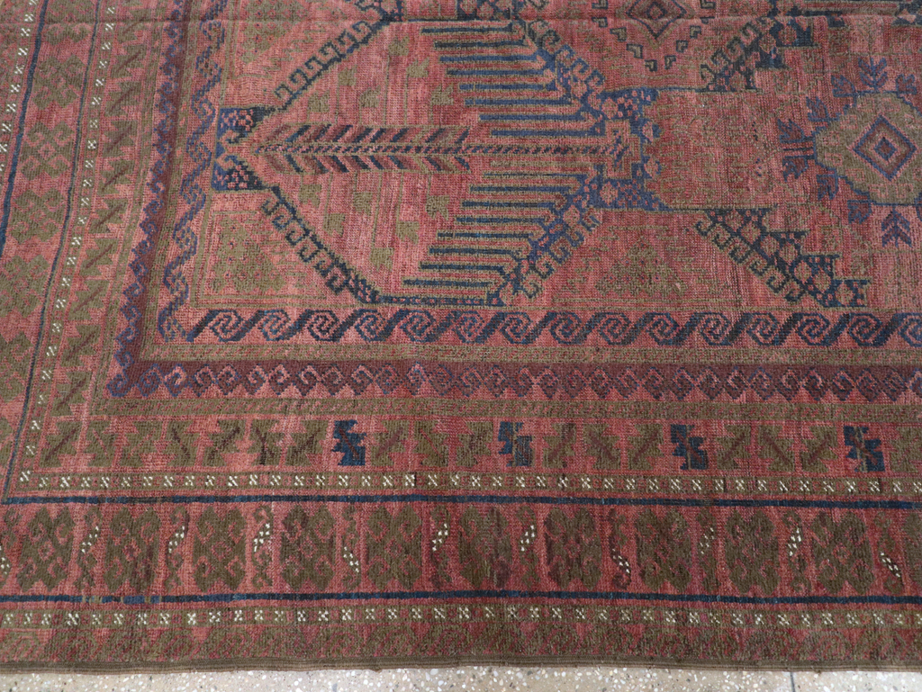 Antique Persian Baluch Carpet, No.22330 - Staging
