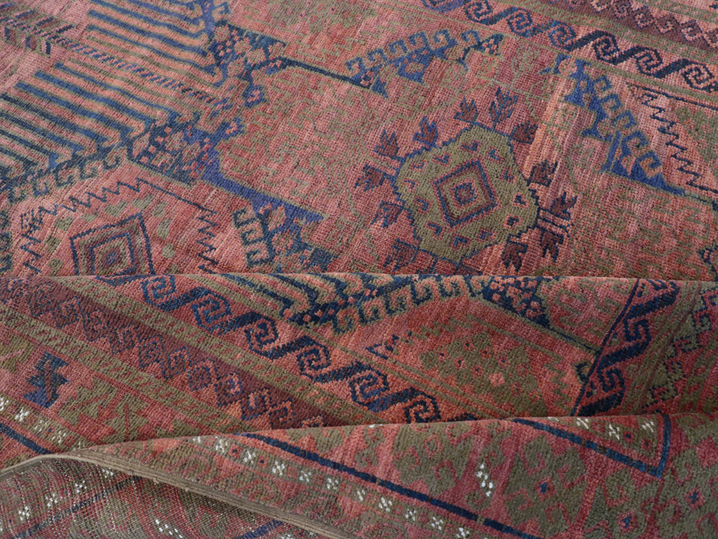 Antique Persian Baluch Carpet, No.22330 - Staging