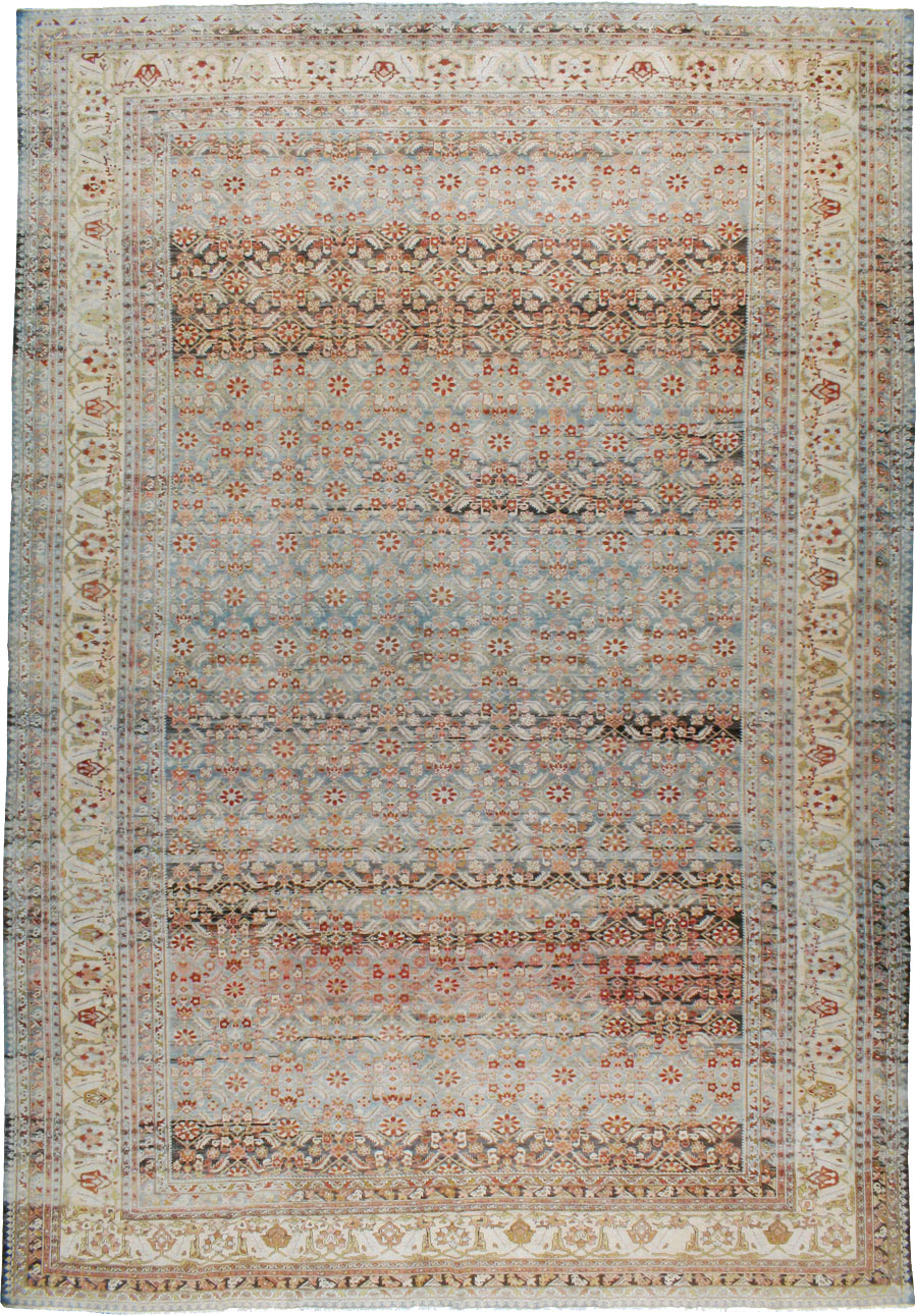 Vintage Persian Malayer Carpet, No.22337 - Staging