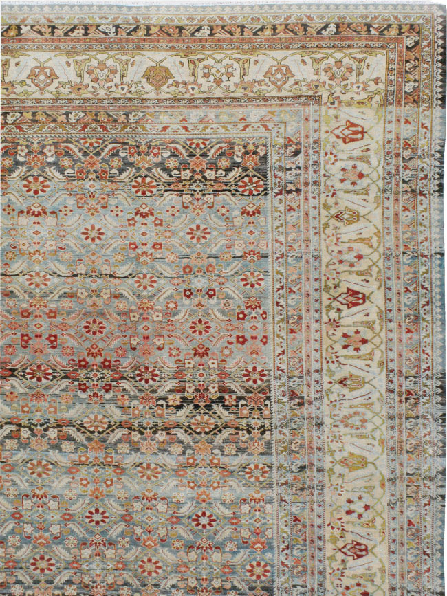 Vintage Persian Malayer Carpet, No.22337 - Staging
