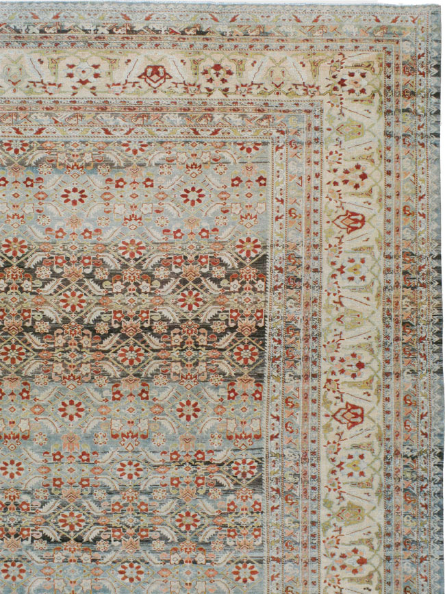 Vintage Persian Malayer Carpet, No.22337 - Staging