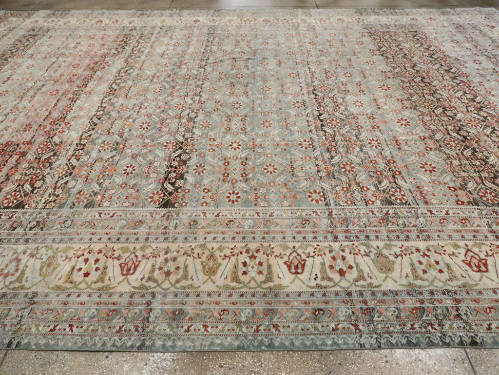 Vintage Persian Malayer Carpet, No.22337 - Staging