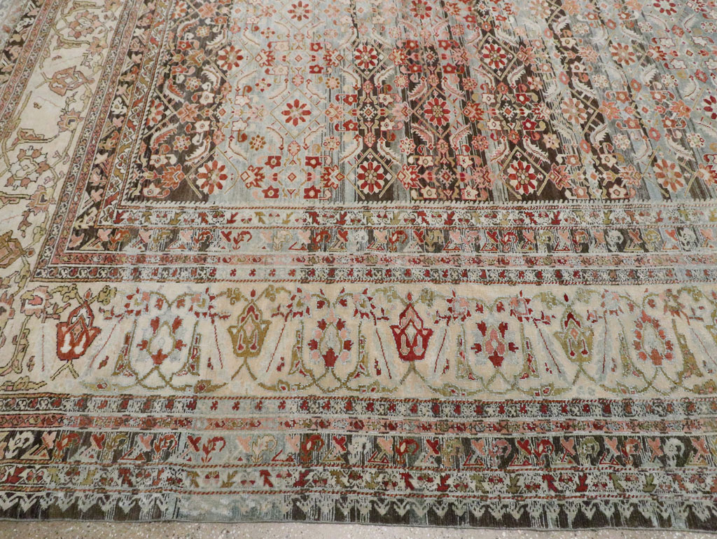 Vintage Persian Malayer Carpet, No.22337 - Staging