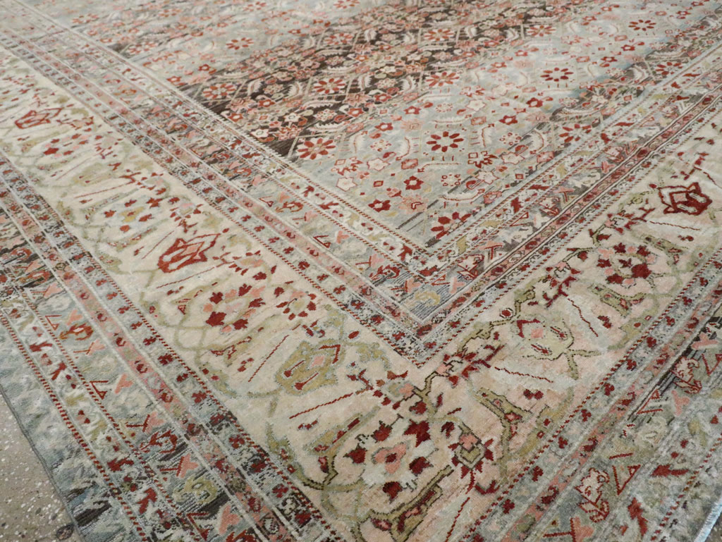 Vintage Persian Malayer Carpet, No.22337 - Staging