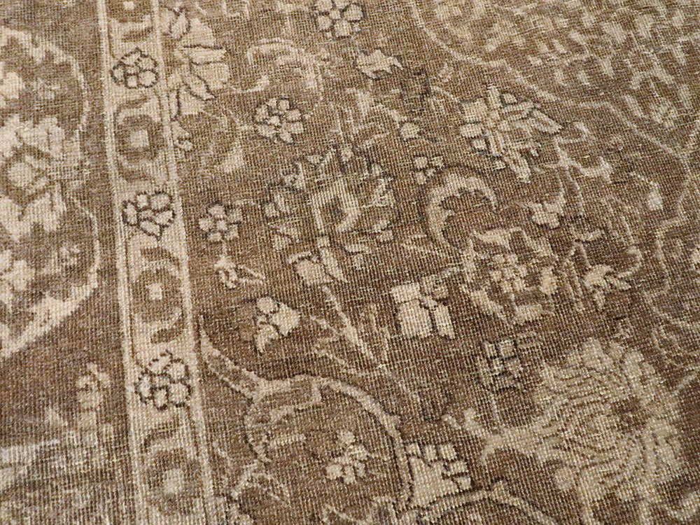 Antique Persian Tabriz Rug, No.22342 - Staging