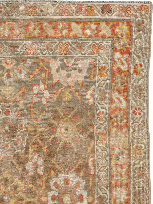 Antique Persian Kurdish Rug, No.22343 - Staging
