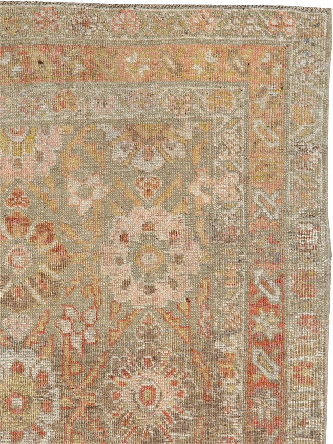 Antique Persian Kurdish Rug, No.22343 - Staging