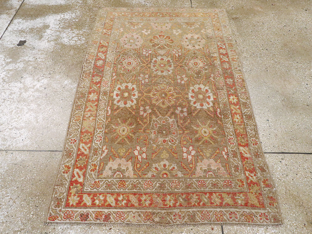 Antique Persian Kurdish Rug, No.22343 - Staging