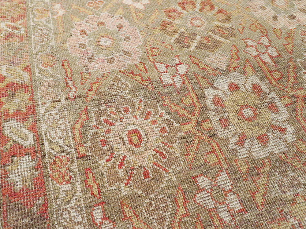 Antique Persian Kurdish Rug, No.22343 - Staging