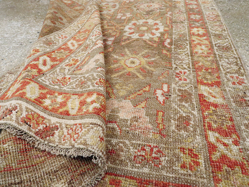 Antique Persian Kurdish Rug, No.22343 - Staging