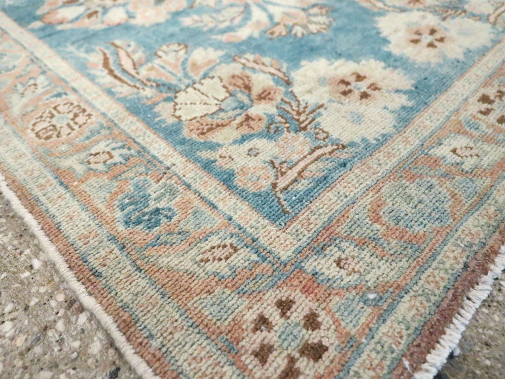 Vintage Persian Malayer Throw Rug, No.22345 - Staging
