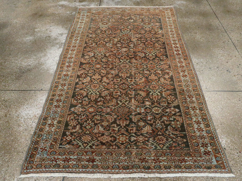 Vintage Persian Malayer Rug, No.22348 - Staging