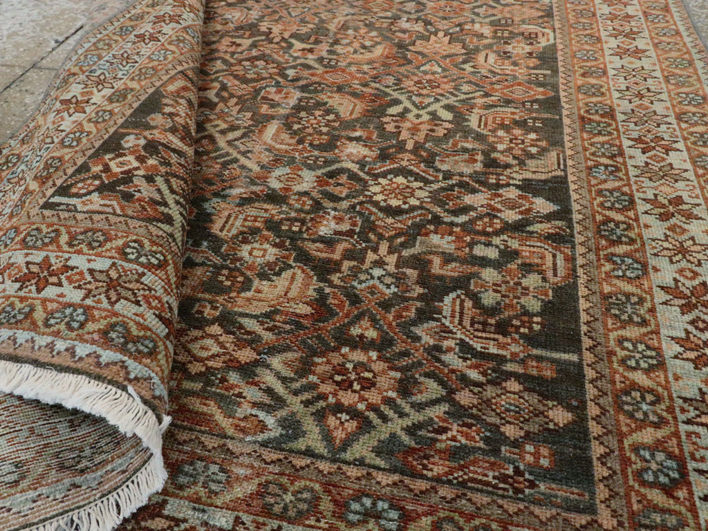 Vintage Persian Malayer Rug, No.22348 - Staging