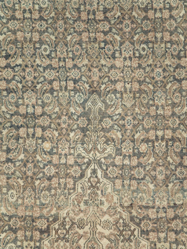 Antique Bibikabad Gallery Carpet, No.22357 - Staging