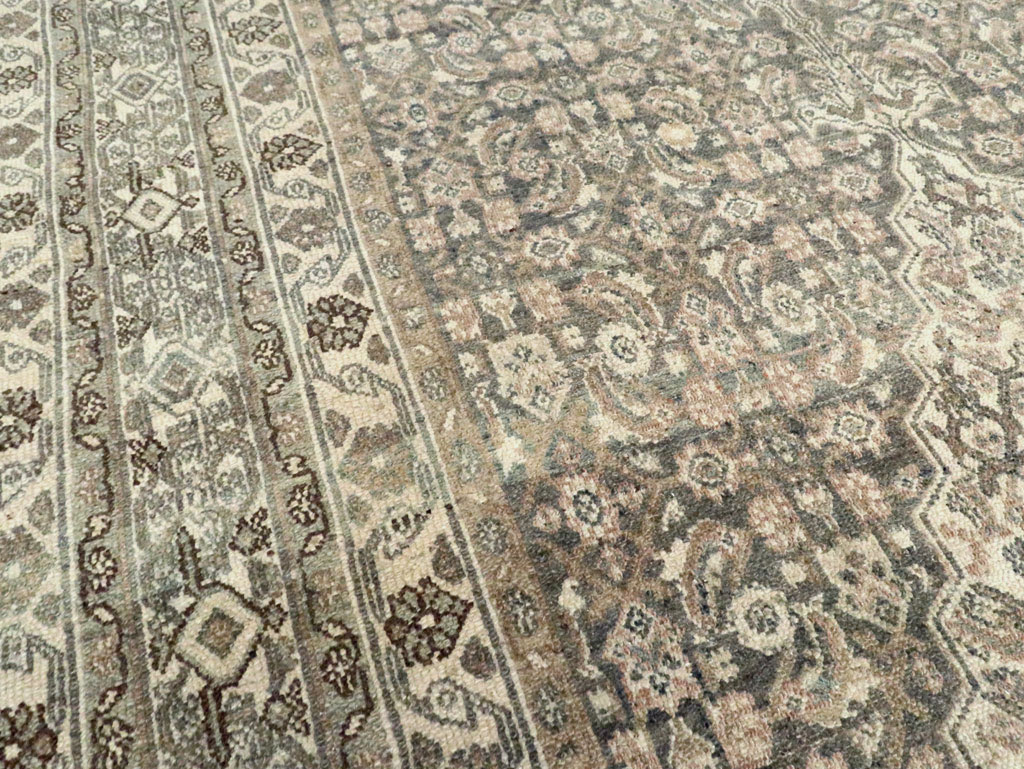 Antique Bibikabad Gallery Carpet, No.22357 - Staging