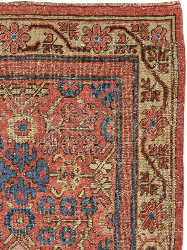 Antique East Turkestan Khotan Rug, No.22361 - Staging