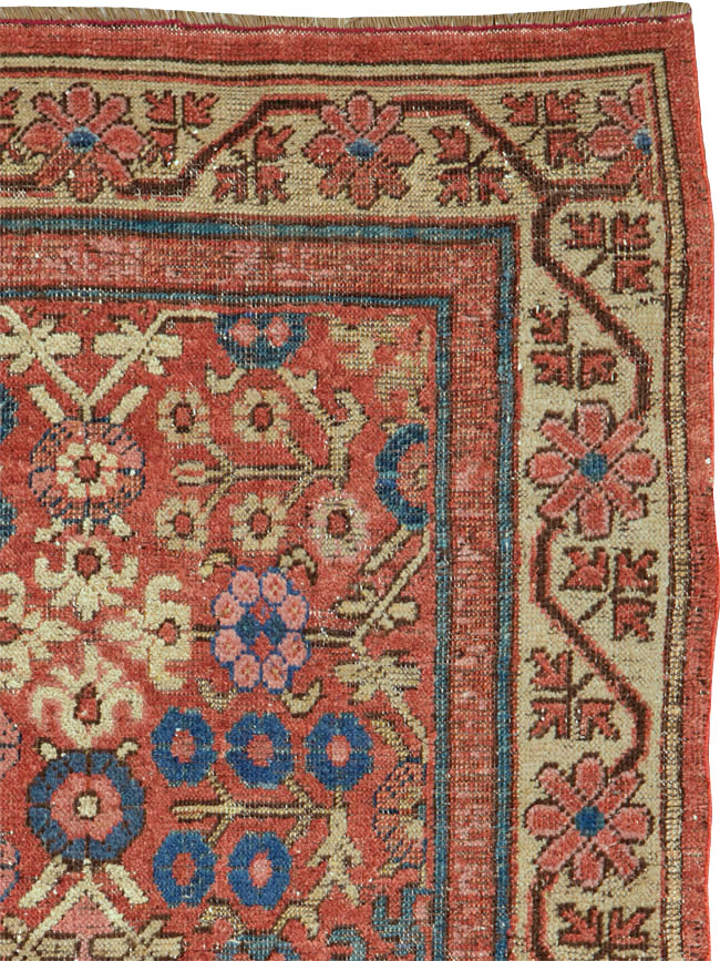 Antique East Turkestan Khotan Rug, No.22361 - Staging