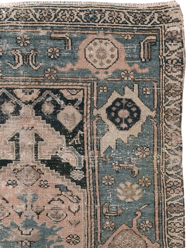 Antique Persian Kurdish Rug, No.22363 - Staging