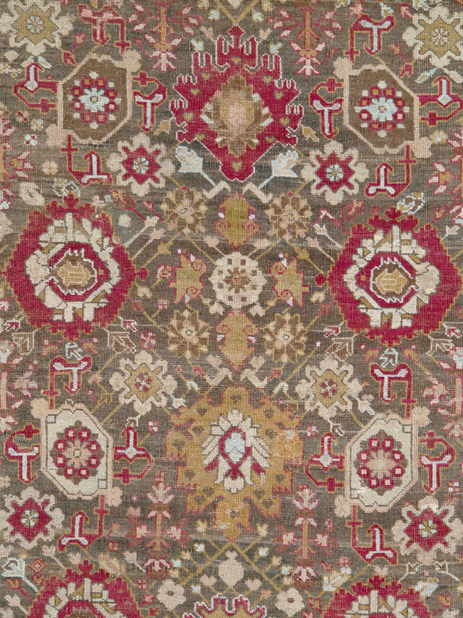 Antique Caucasian Karabagh Gallery Carpet, No.22366 - Staging
