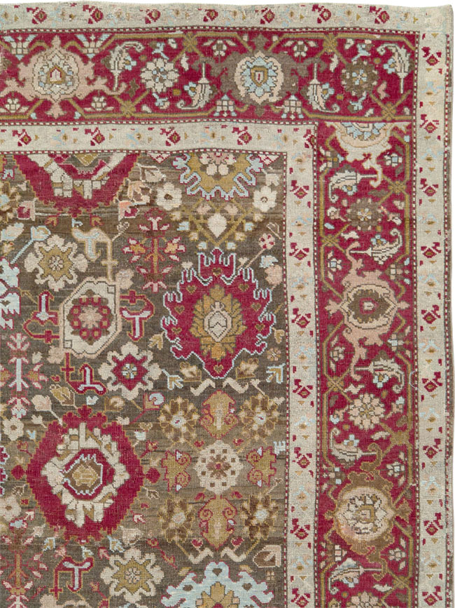 Antique Caucasian Karabagh Gallery Carpet, No.22366 - Staging