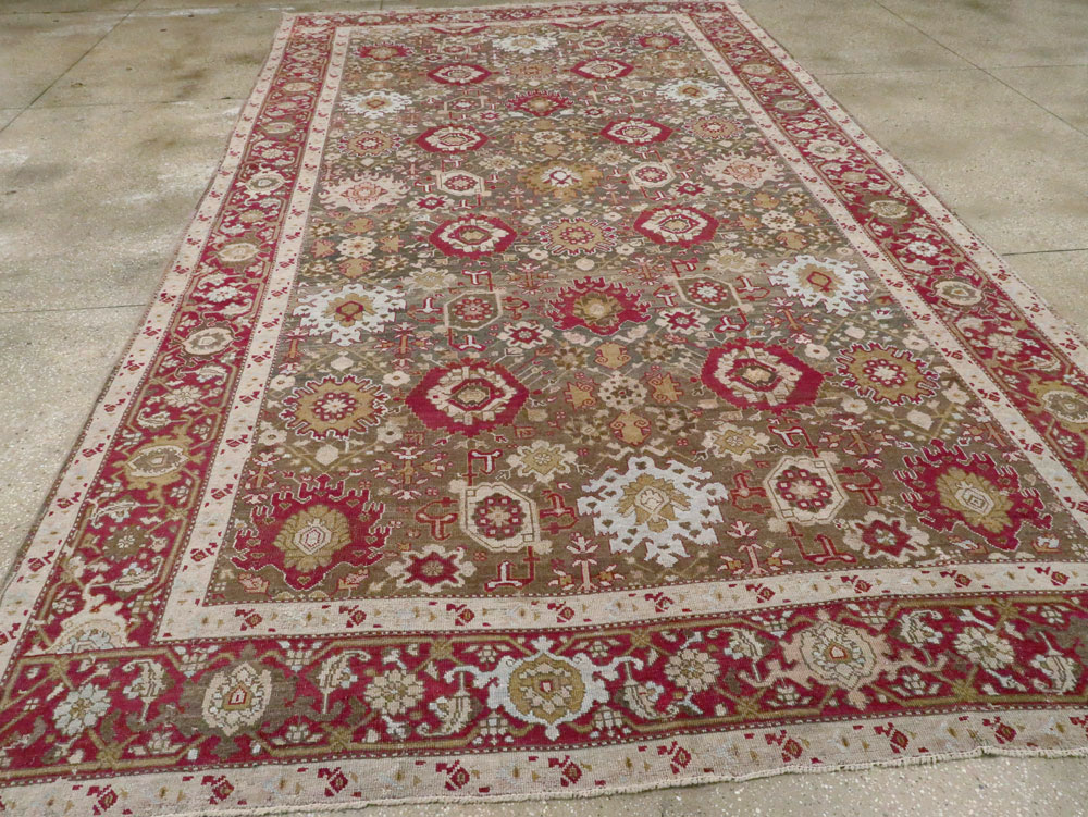 Antique Caucasian Karabagh Gallery Carpet, No.22366 - Staging